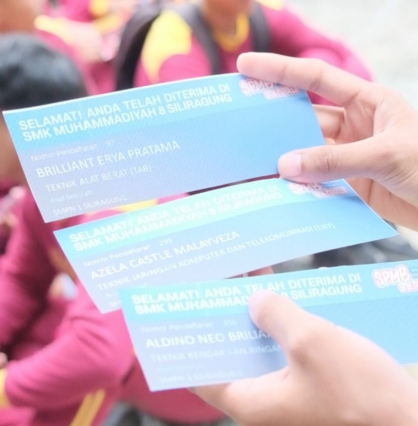 Tembus 535 Pendaftar, SMK Models Ambil Langkah Cepat Terbitkan Lembar Bukti Penerimaan Murid Baru 2 lembar bukti penerimaan resmi