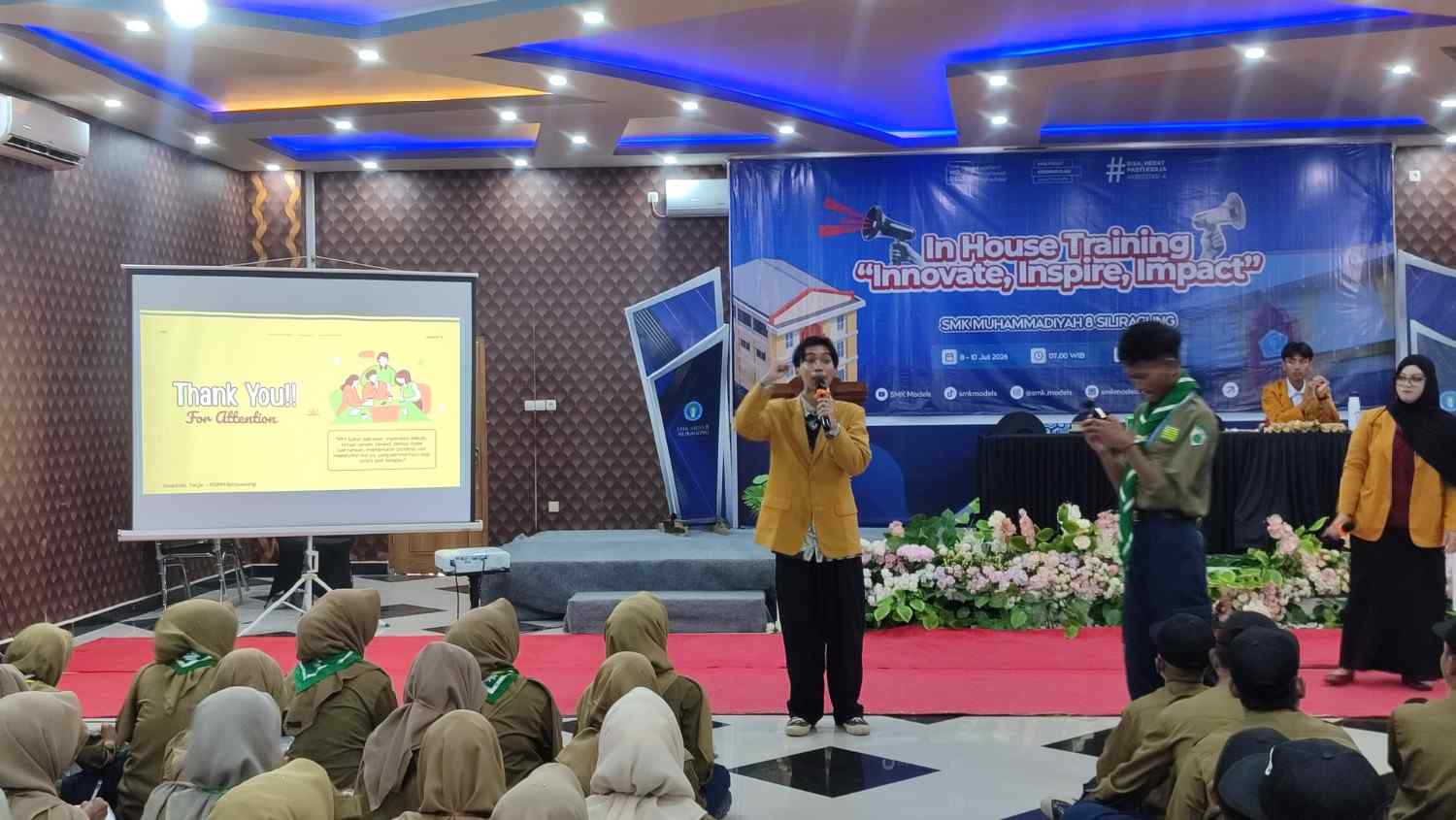Hadirkan PD IPM Banyuwangi, SMK Models Tanamkan Nilai Moral, Etika, dan Kepedulian Siswa Baru