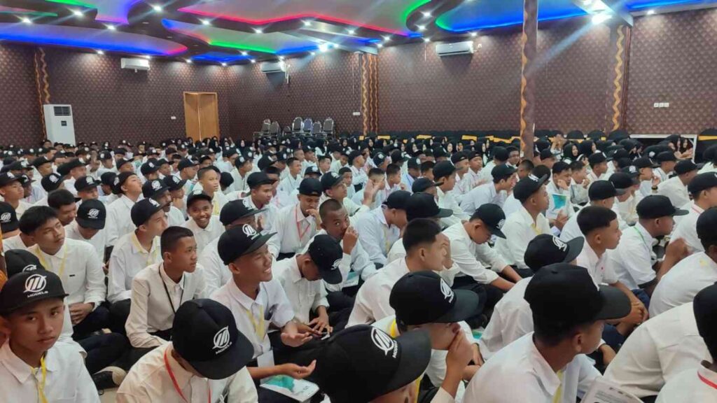 Keseriusan Siswa SMk Models Dalam Mengikuti Materi
