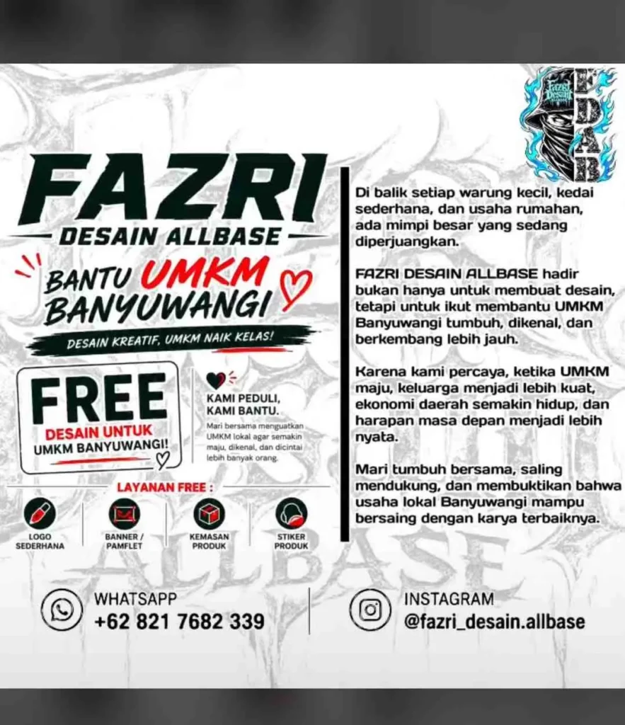 Bantu UMKM Banyuwangi