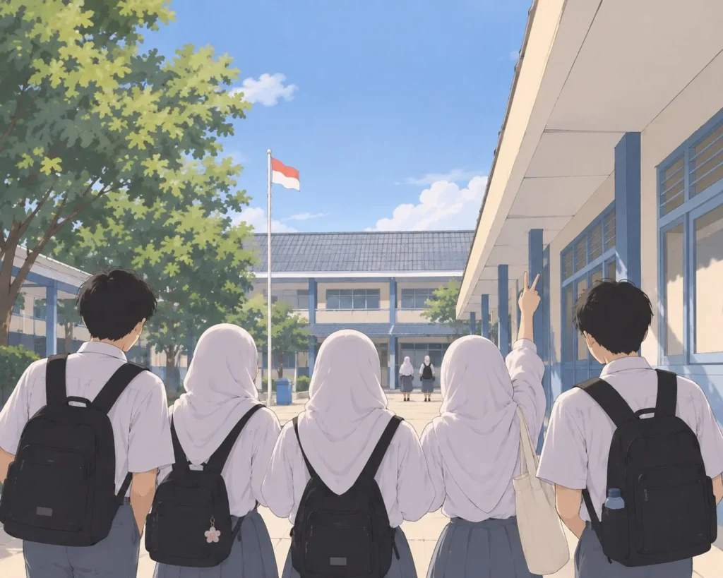 5 orang siswa 